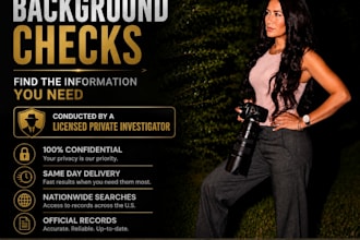 conduct a background check on any US citizen