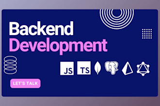 develop scalable nodejs backend with rest and graphql apis