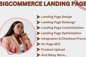 do bigcommerce store landing page bigcommerce product upload dropshipping store