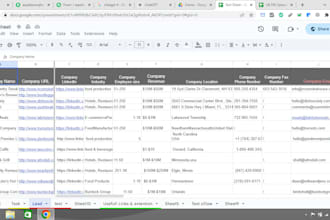 make a list of contact emails for decision makers