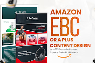 do amazon ebc design, amazon a plus content, for enhanced brand content