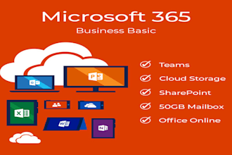 set up microsoft office 365 and provide required support