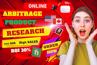 research amazon online arbitrage products