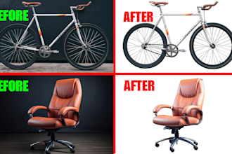 do the background removal and clipping path