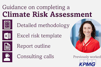 guide you on completing a climate risk assessment
