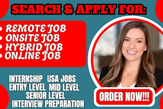 do, find, seek job hunt, tailor job application, work from home, land dream job