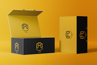 creative impressive amazon product packaging box design
