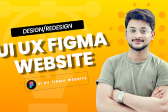 design figma website fully responsive UI UX design solutions