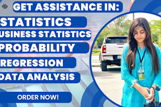 do business statistics, probability, linear regression and spss data analysis