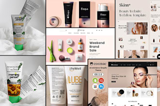 do cosmetic packaging, cosmetic design, cosmetic mockup design, cosmetic website