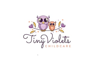 do amazing daycare childcare baby shop school and kids logo
