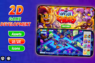 create a professional 2d unity game for mobile or PC