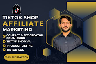 be your tiktok shop affiliate marketing manager