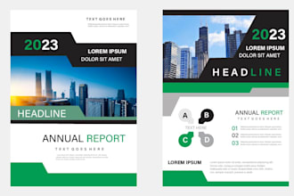design flyer, bifold, trifold brochures