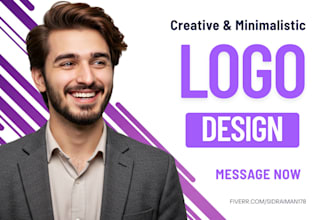 design minimalist logo and icon for your website
