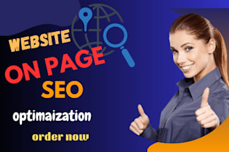 do onpage seo,wordpress optimize,,meta tags, for your website to google ranking