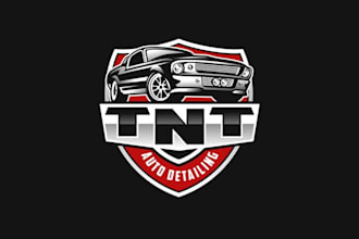 do amazing auto detailing automotive car painting brand logo