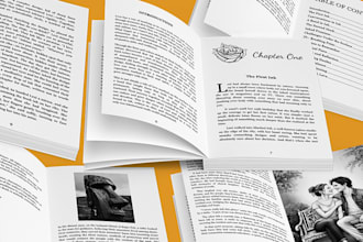 do layout design, typesetting, formatting, and book cover design for amazon kdp