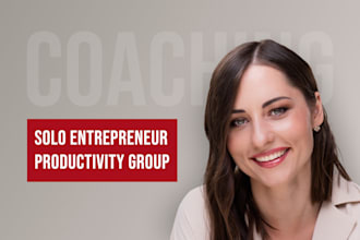 lead solo entrepreneur productivity group