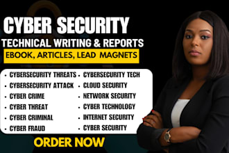 ghostwrite cybersecurity ebook, cyber security, cloud computing and ebook writer