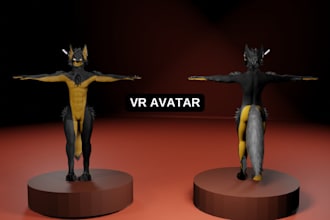 do 3d vrchat avatar furry avatar vrc avatar vr chat avatar vrc vrchat nsfw