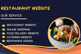 build restaurant and catering website with online ordering system