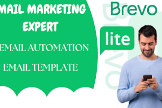 setup email automation email template on brevo and mailerlite