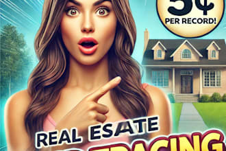 do real estate bulk skip tracing and leads generation