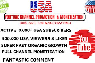 usa targeted viewers, marketing channel video  usa promotion
