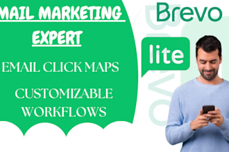 setup email click maps customizable workflows on brevo and mailerlite