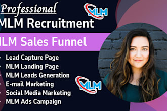 setup MLM promotion sales funnel,MLM affiliate recruitment,MLM network marketing
