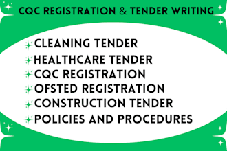 write uk tenders, uk grant, uk government contracts and business plan
