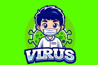 make medical or clinic or health care mascot logo