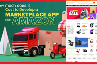 create a multivendor marketplace app web3 saas website ecommerce app