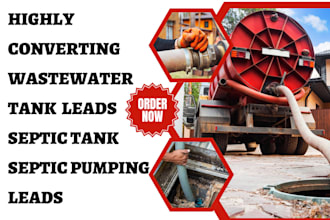 generate wastewater tank leads septic pumping septic tank leads septic leads