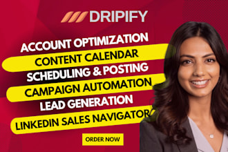 set up linkedin campaign outreach using dripify