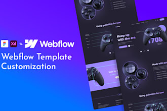 customise webflow templates, fix bugs or custom code in webflow