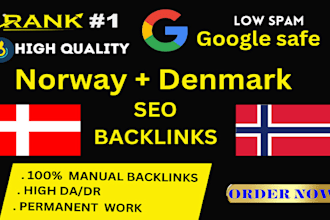 norwegian  anchor text build backlink norway denmark link building SEO