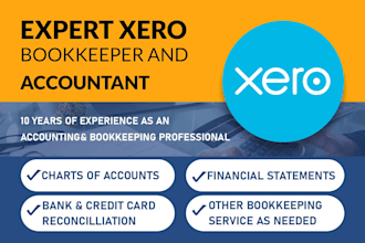 do bookkeeping, payroll, chart of accounts