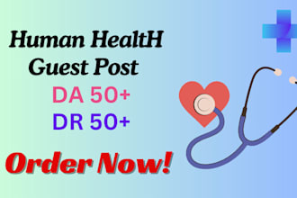 publish human health guest post on high authority blogs