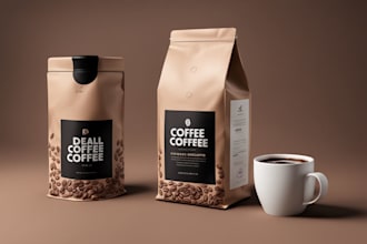 do a ideal coffee packaging design