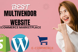 develop multivendor ecommerce, marketplace website, multivendor website, dokan