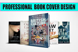 design professional book cover, ebook, paperback, kdp, non fiction minimalist
