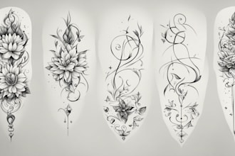 make professional minimalist tattoo design