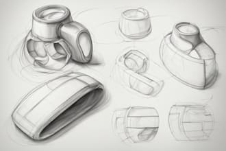 sketch a product design idea