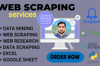 professionally scrape and clean the websites data