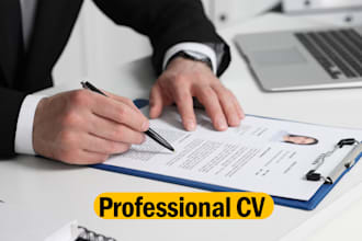 deliver 12 hours professional resume maker and tech CV writing service