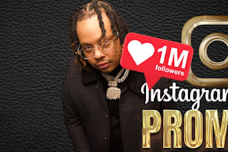 post your music or brand to 1million followers