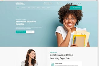 build kindergarten website university preschool nursery school daycare website