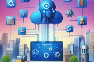 create ai chatbot upload rag files with grpc and azure